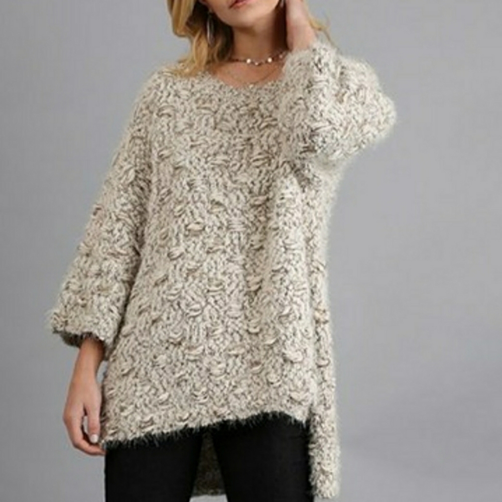 Umgee Oversized Chunky Knit Sweater
